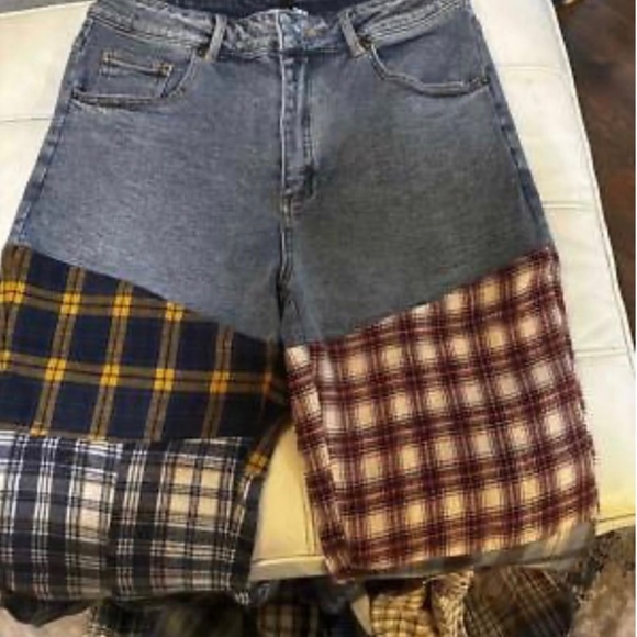 REHAB LAB PATCHWORK JEANS - Picture 2 of 6